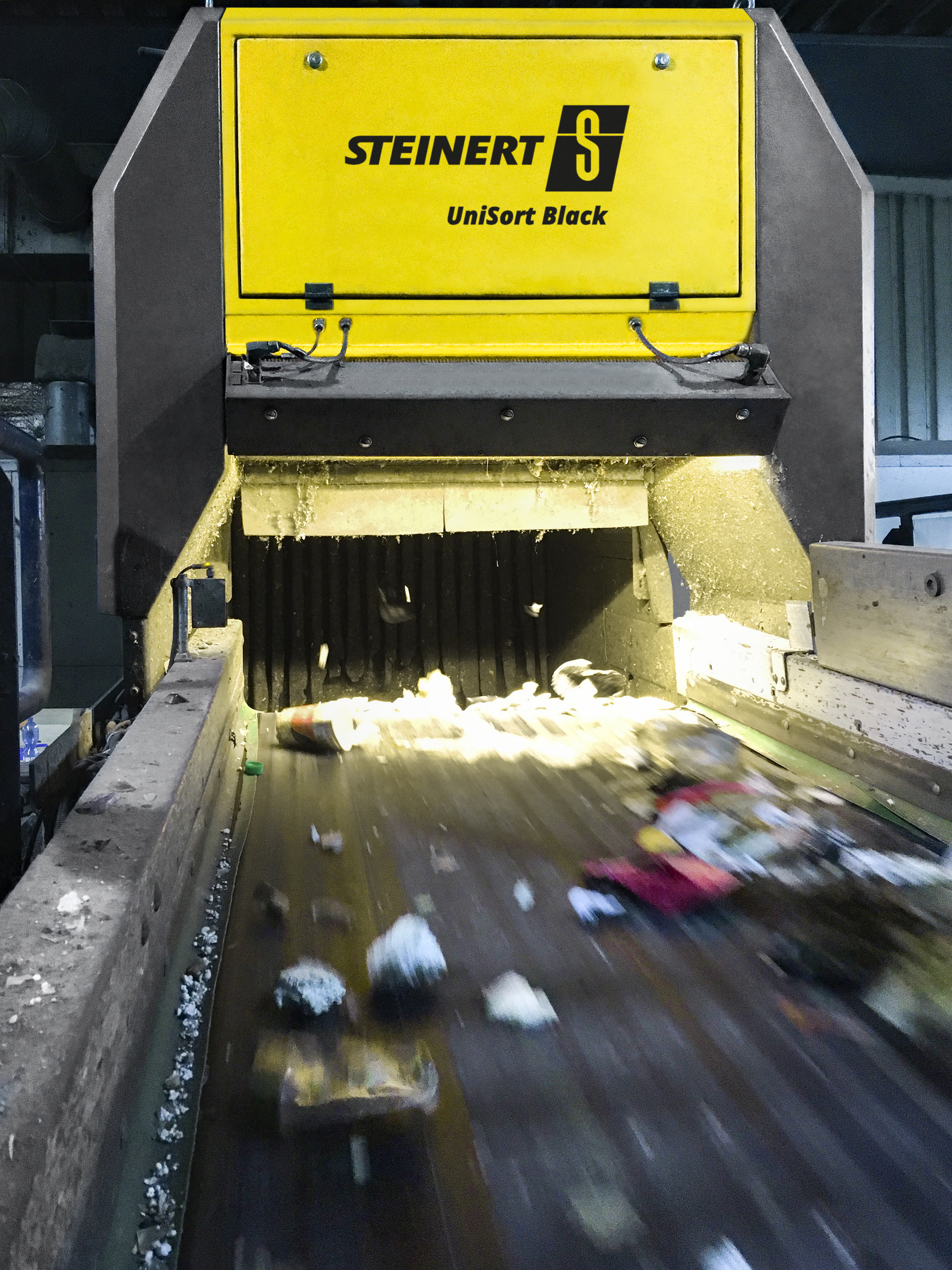 06 UniSort Black sortiert PP und schwarze Verpackungen aus LVP
