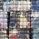 Bales of Collected Textiles