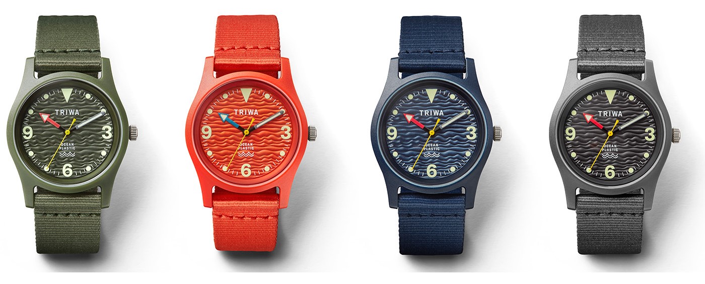 Watches made from recycled plastic hotsell