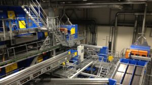 Fully automated waste sorting plant maximizes recovery rates