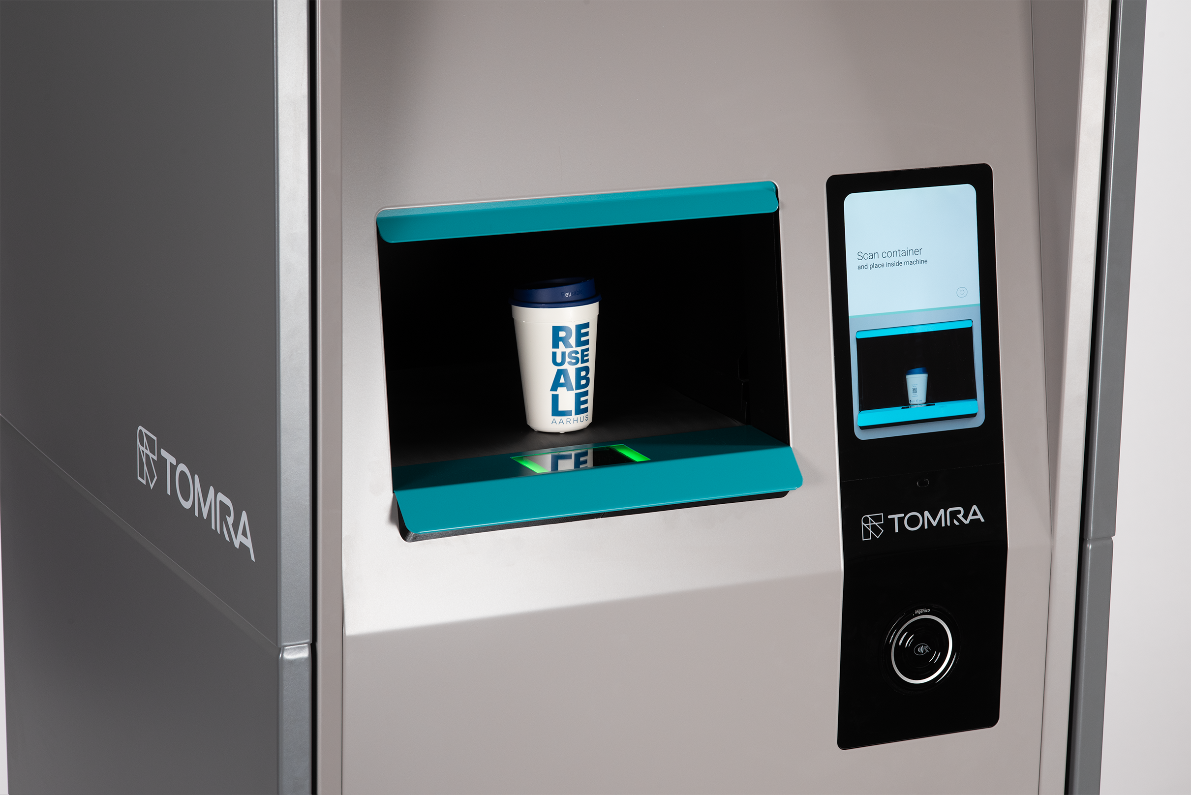 Tomra launches automated return point for reusable takeaway packaging