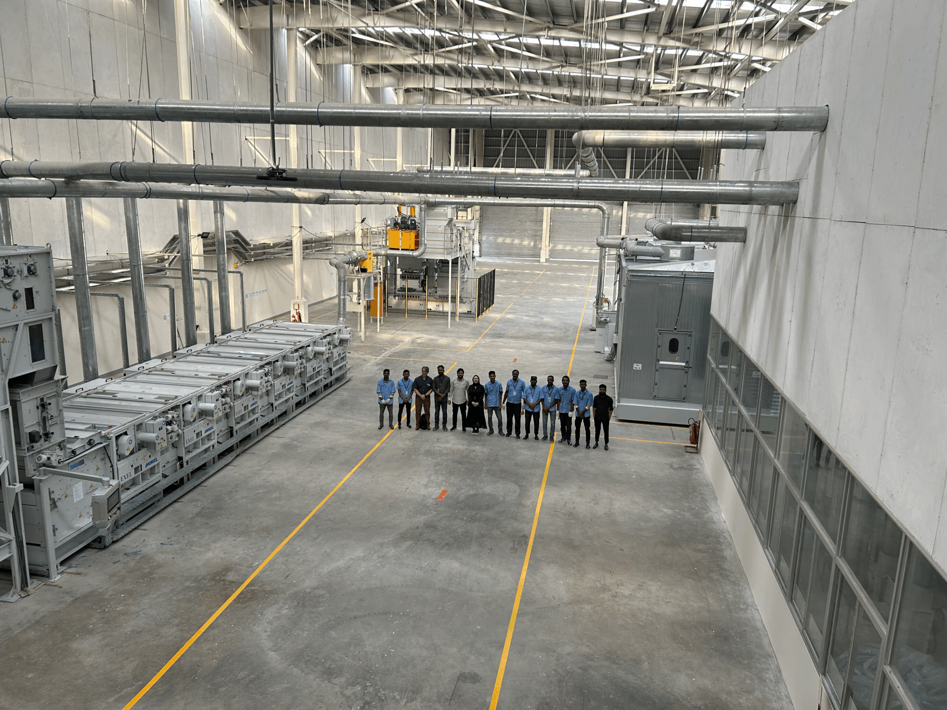 Tearing line starts up in Bangladesh