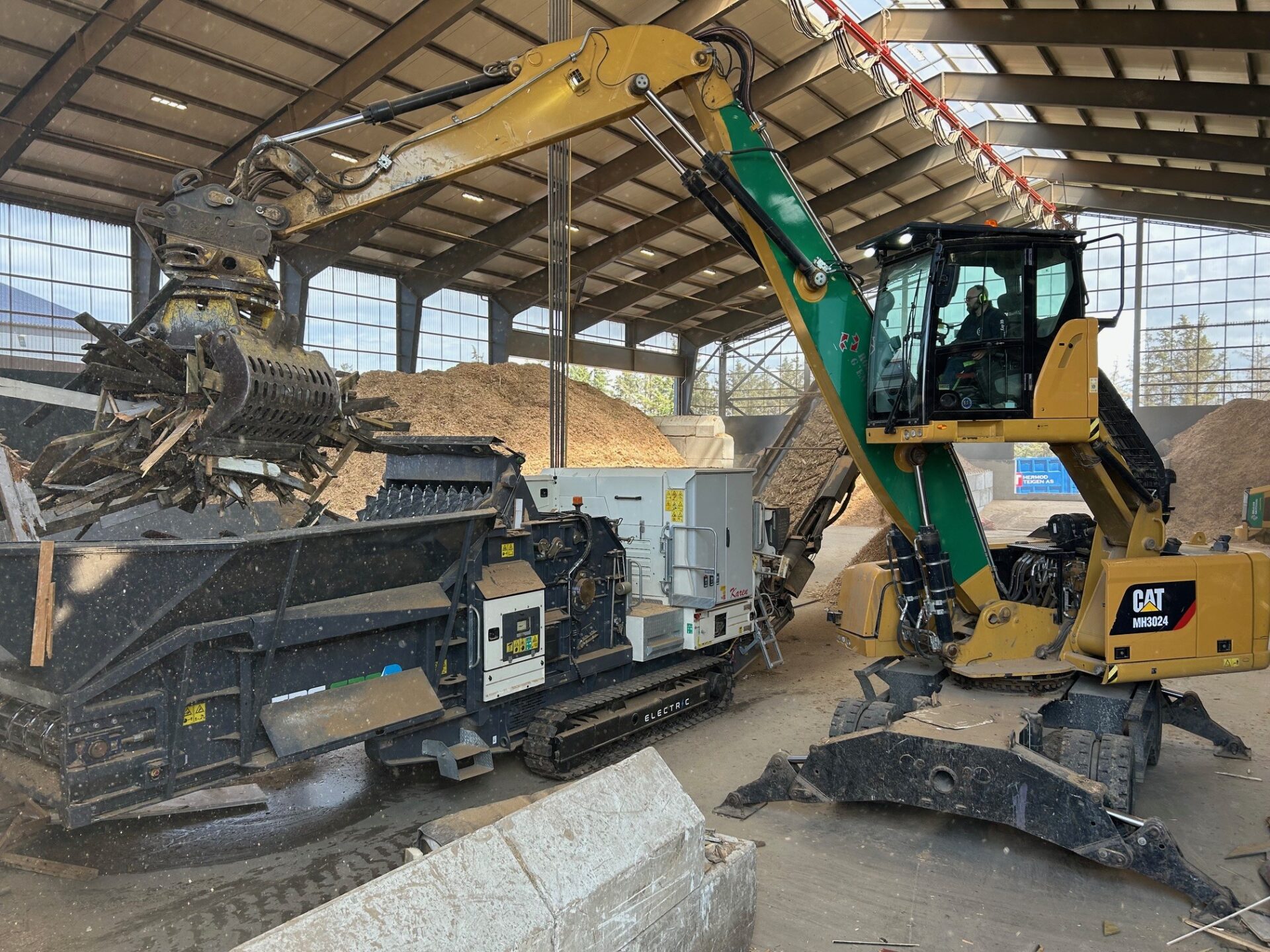 Terex Ecotec Shredder triples capacity for Rogaland Gjenvinning