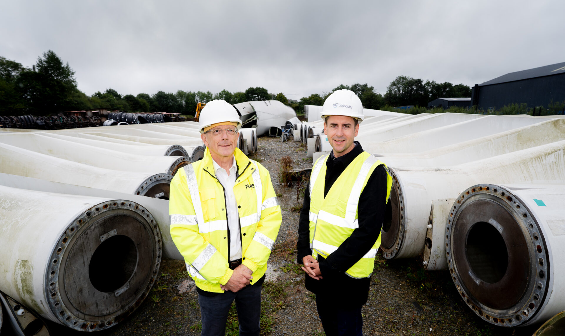 Wind turbine blade Recycling with end-to-end traceability