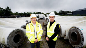 Wind turbine blade Recycling with end-to-end traceability