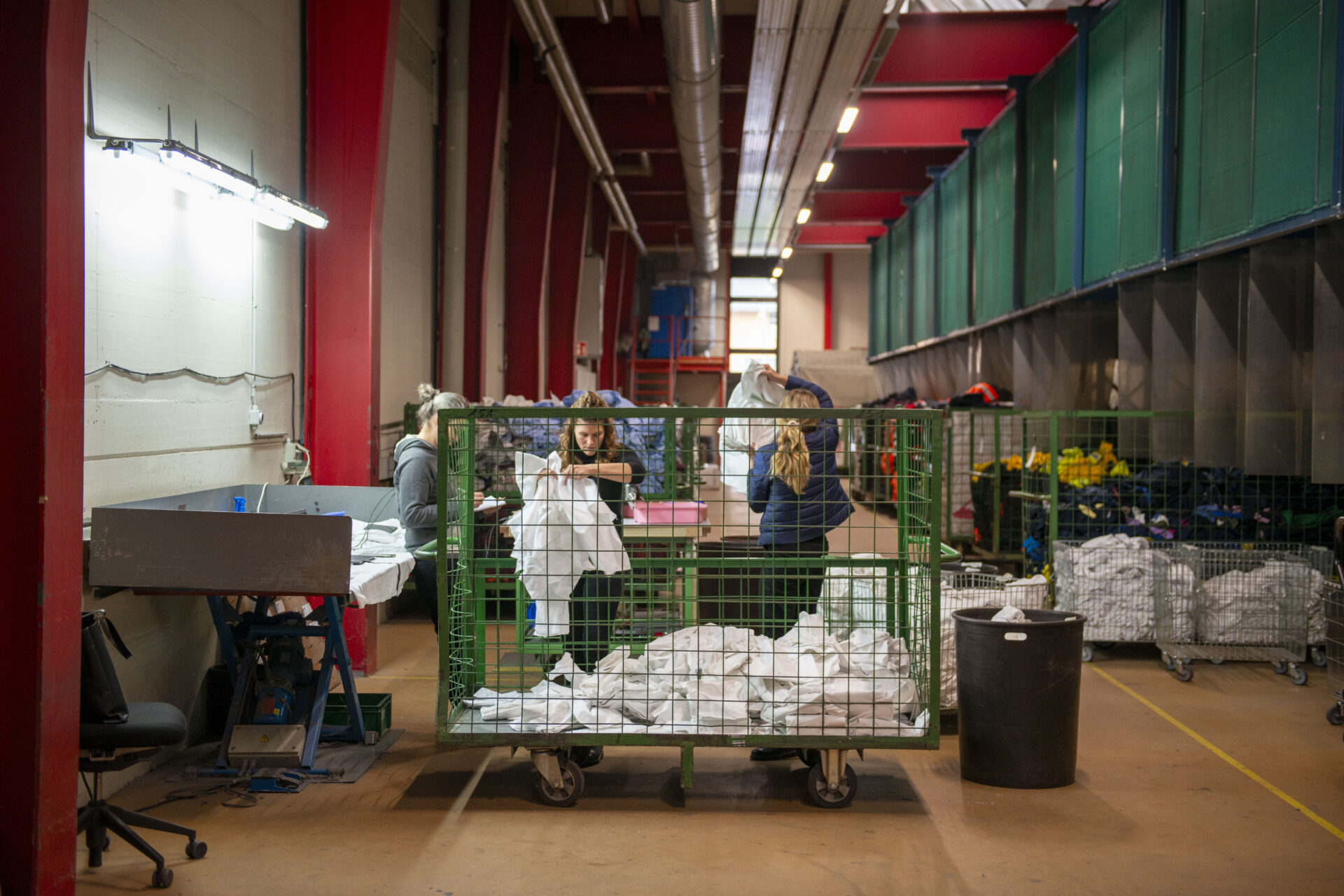 Recycling potential of workwear