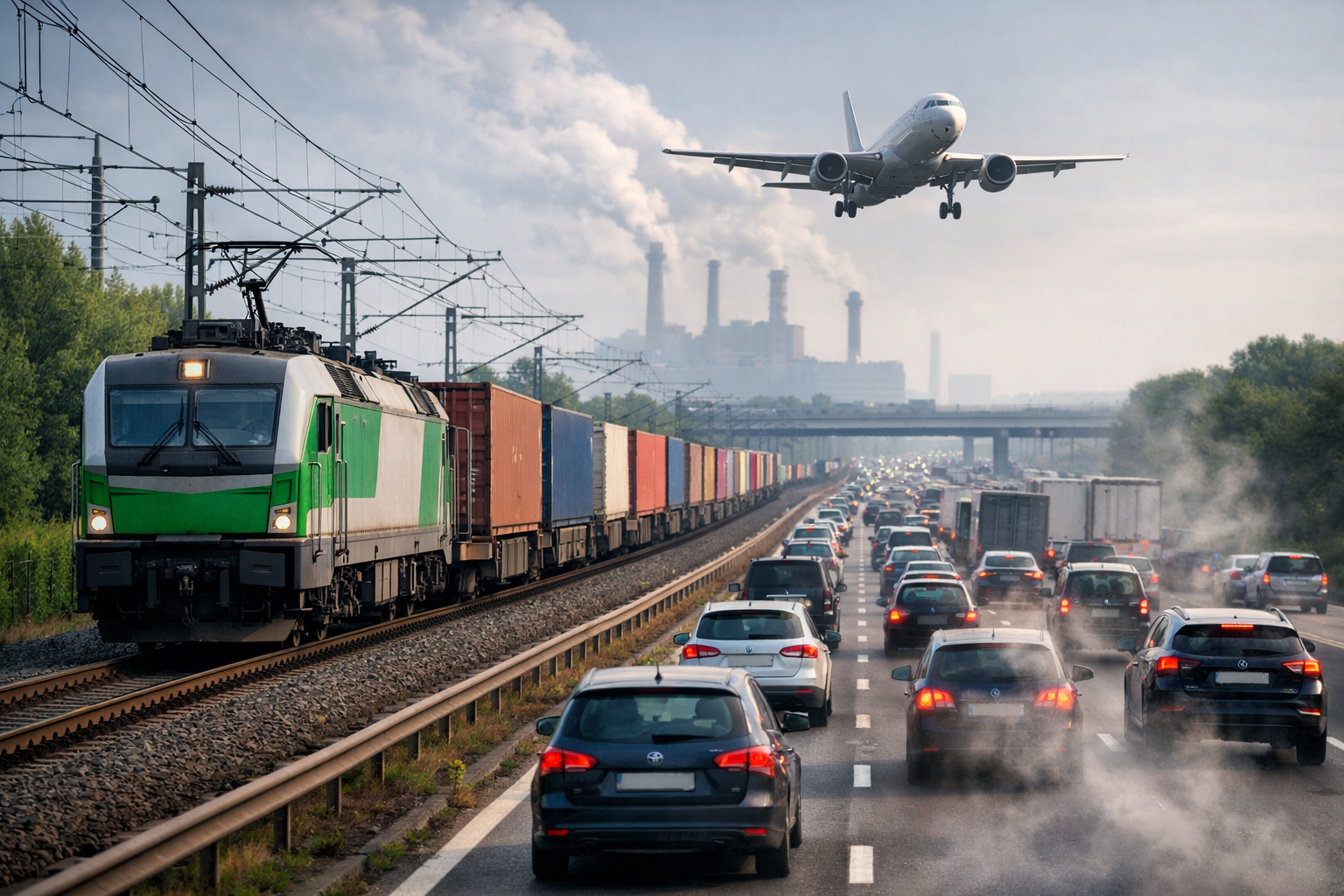 Rail is key to cleaner mobility