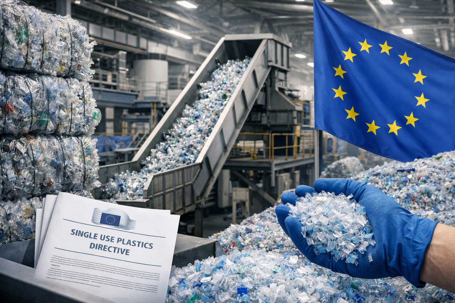 European recycled PET under market pressure