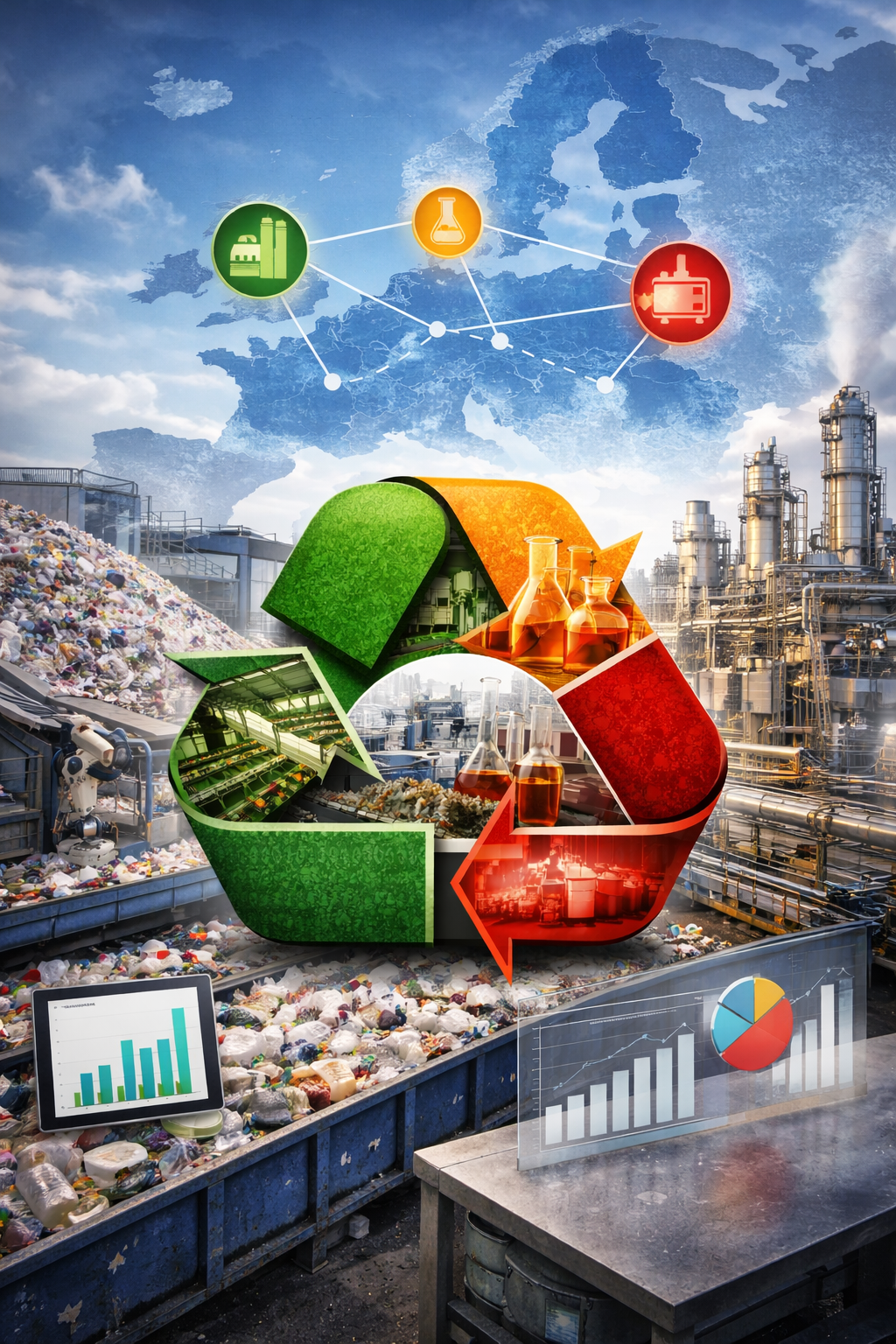 Plastics recycling technologies mapped across Europe