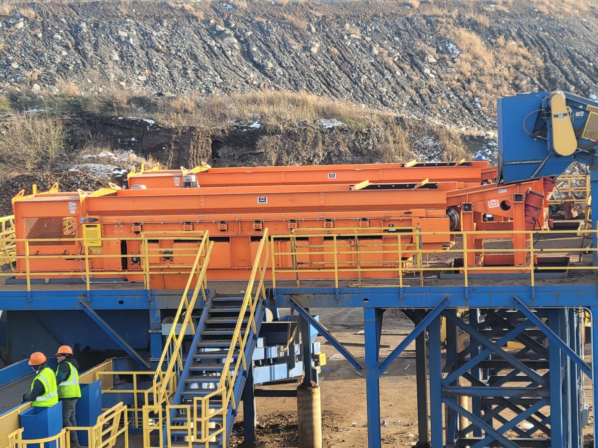 Ballistic separation increases melt yield