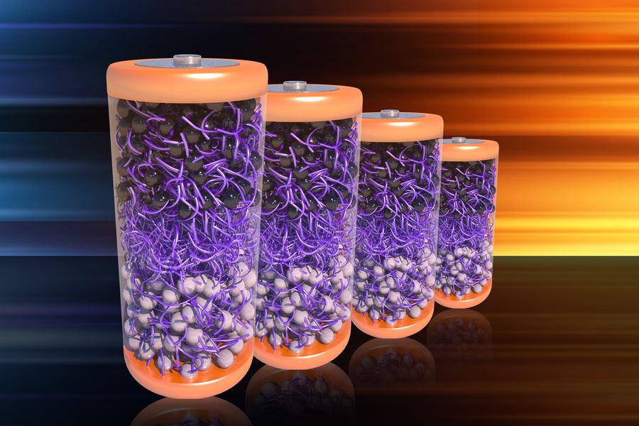 Self-assembling material supports battery recycling