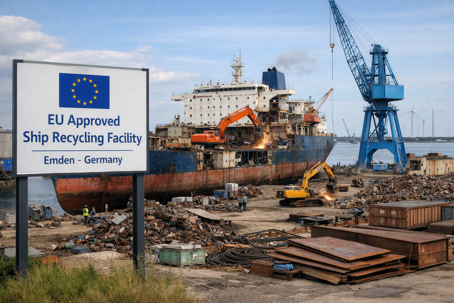 European list for ship recycling updated