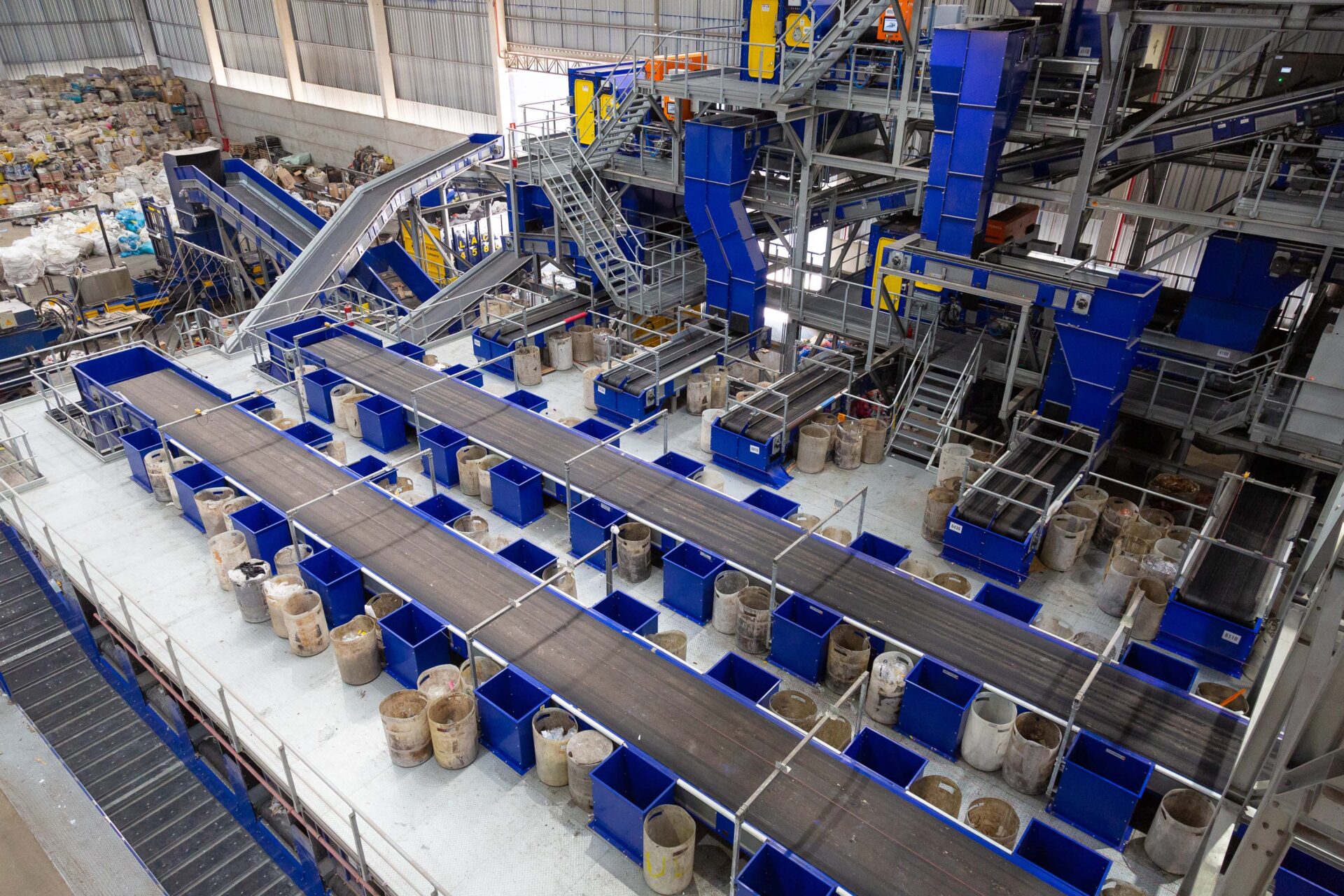 Flexible sorting plant
