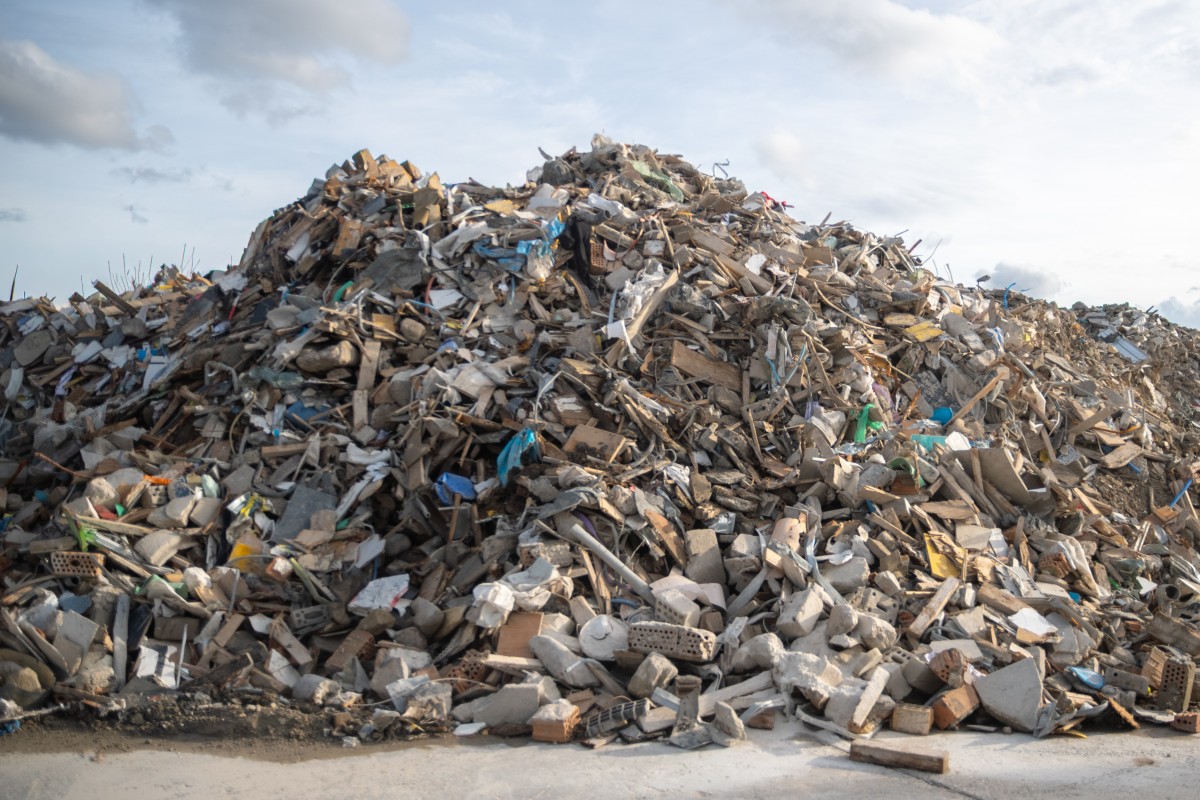 sensor-based sorting recycled concrete