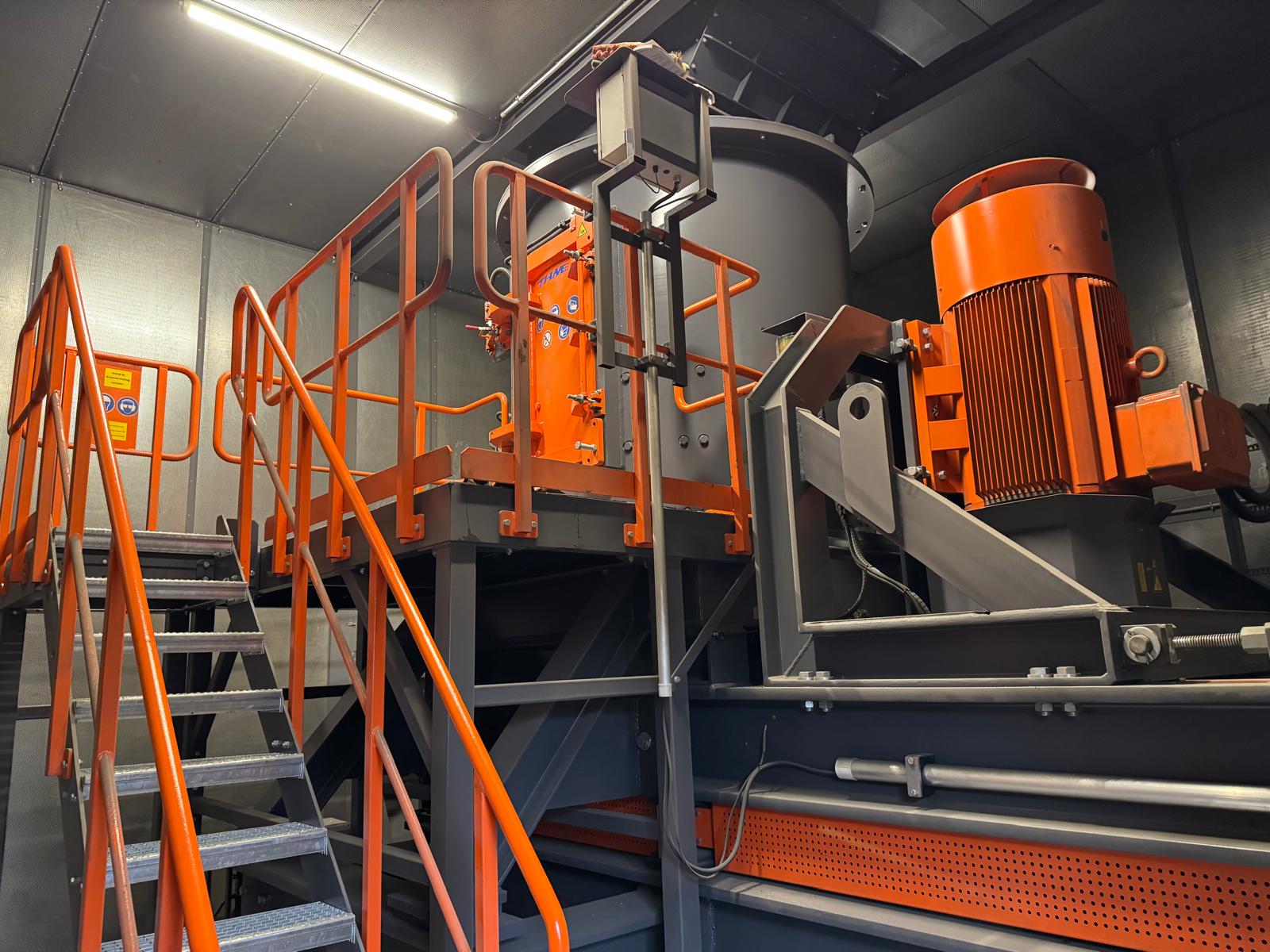 turbo-crusher electronic recycling