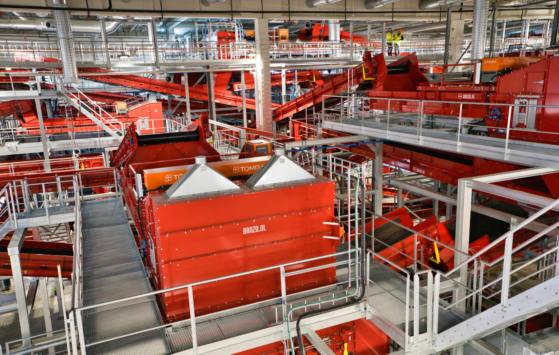 MSW processing plant