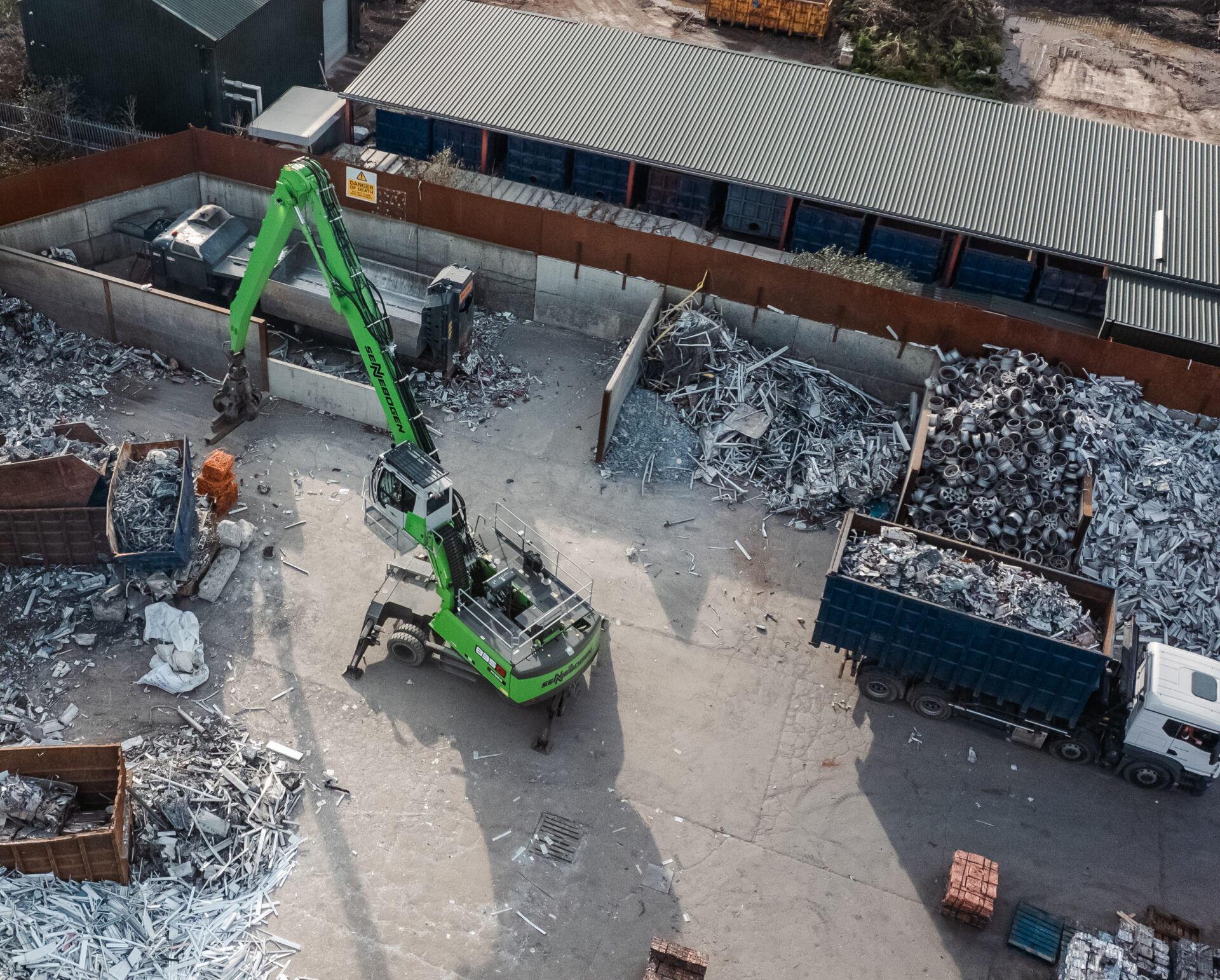 Recycling company saves 30 percent of operating costs