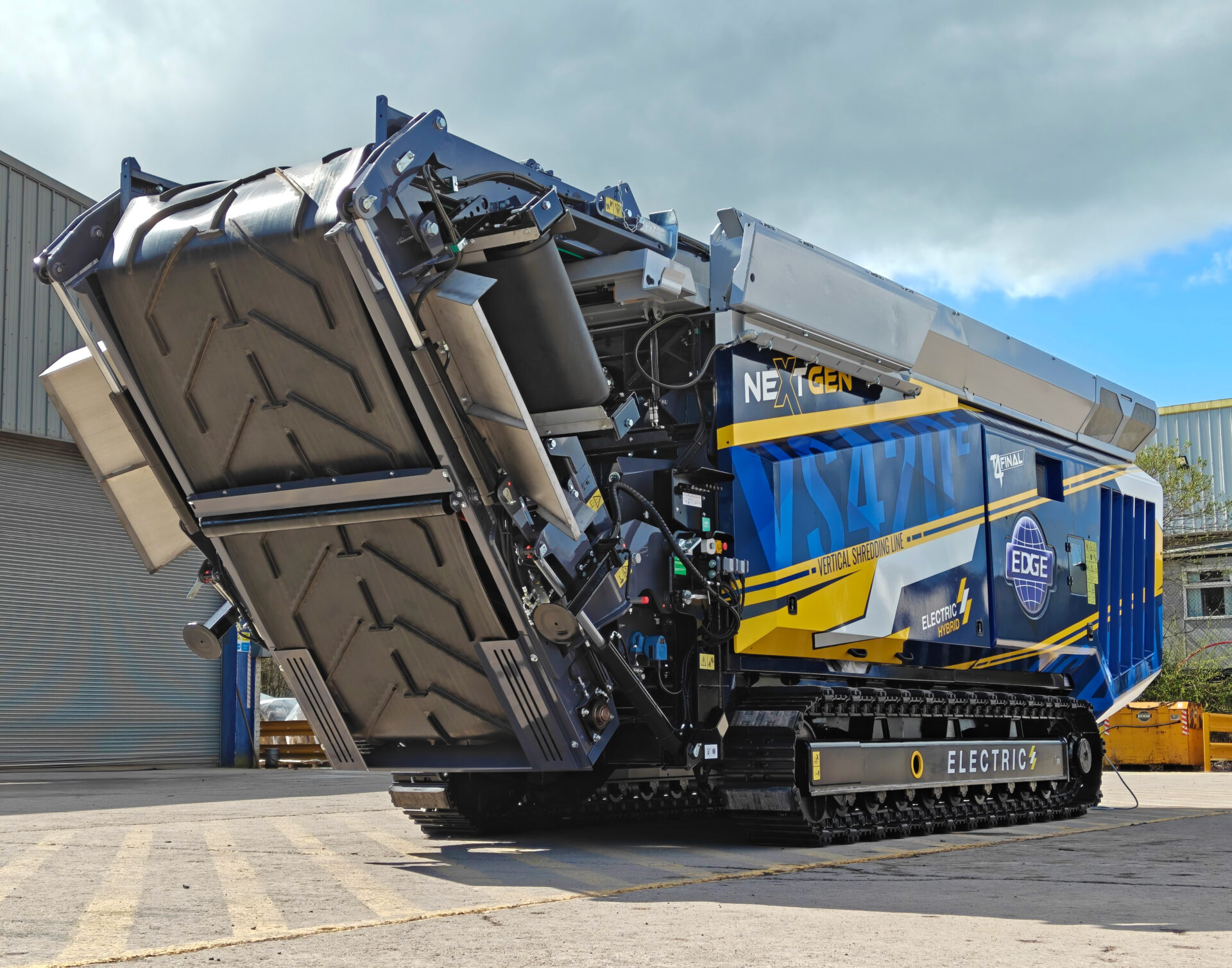 Edge Innovate electric shredding