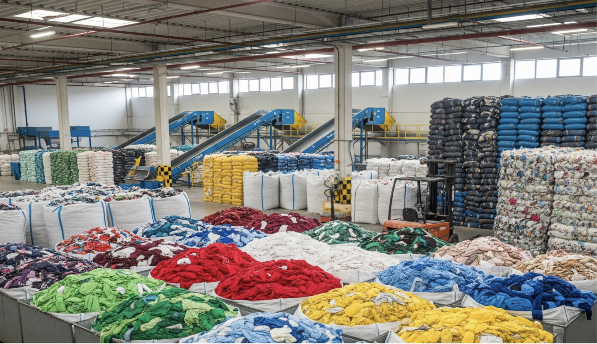post-consumer textile feedstock