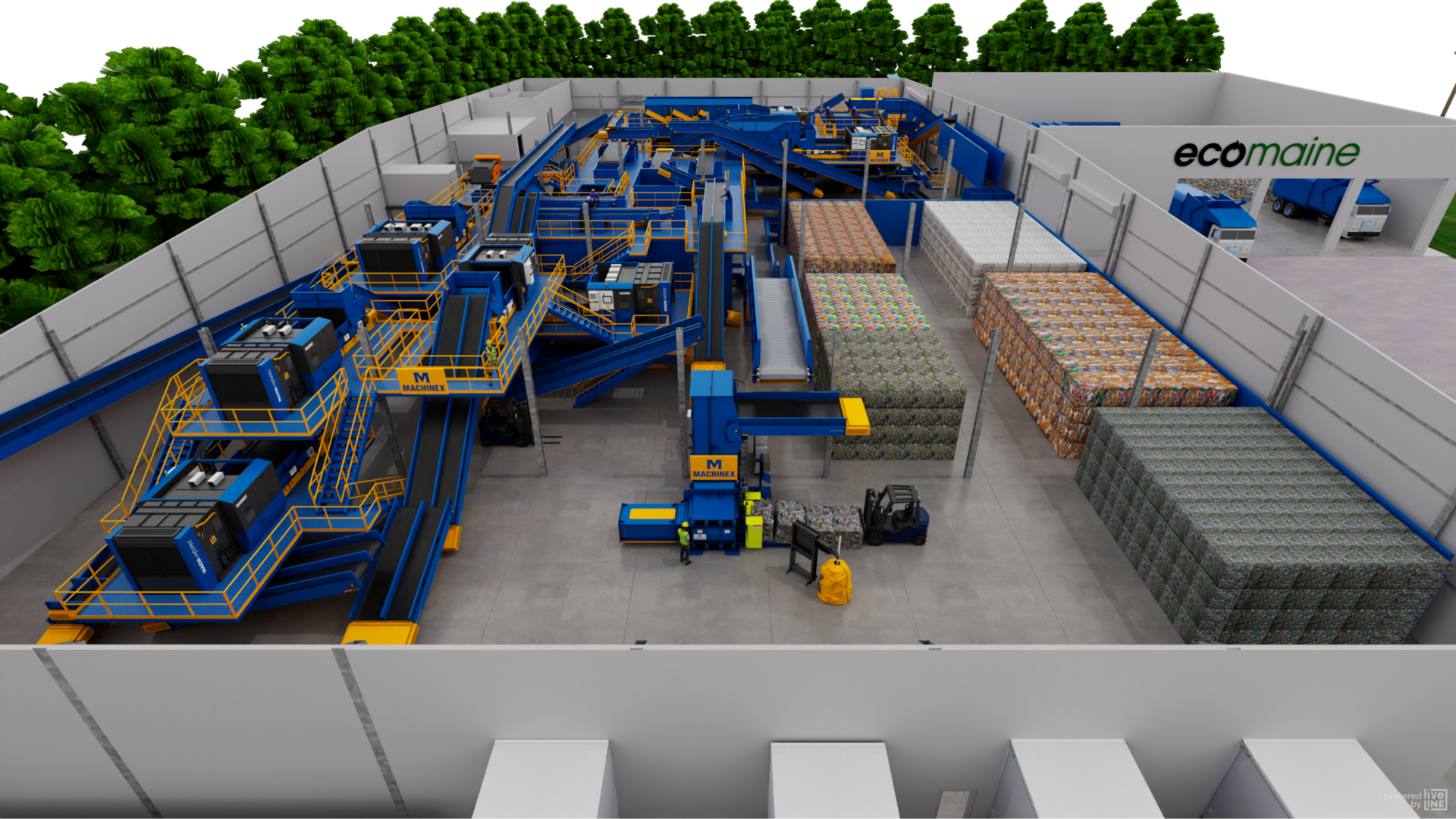 Recycling facility in Portland