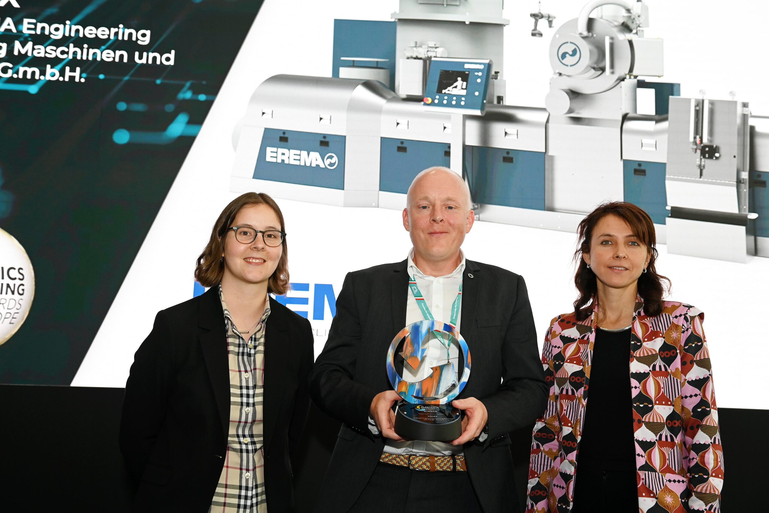 Erema receives award for Volex technology - RECYCLING magazine